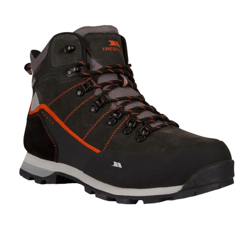 Trespass Mens Mikeba Suede Boots / Charcoal